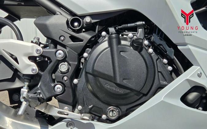 2025 Kawasaki Ninja 500 ABS Passion Red/Metallic Flat Spark Bla