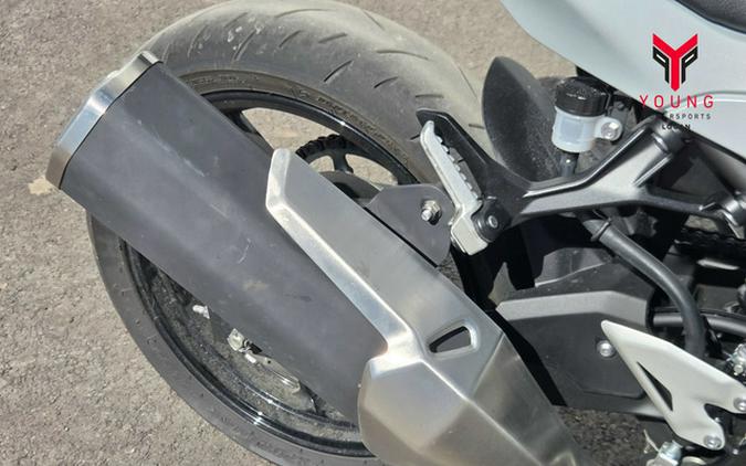 2025 Kawasaki Ninja 500 ABS Passion Red/Metallic Flat Spark Bla