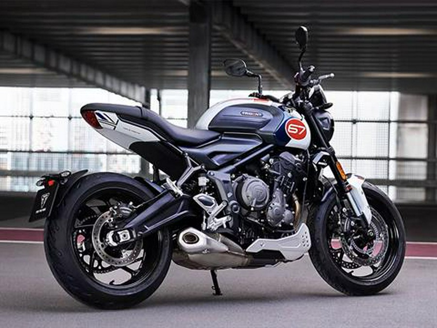 2025 Triumph Trident 660 Triple Tribute Edition