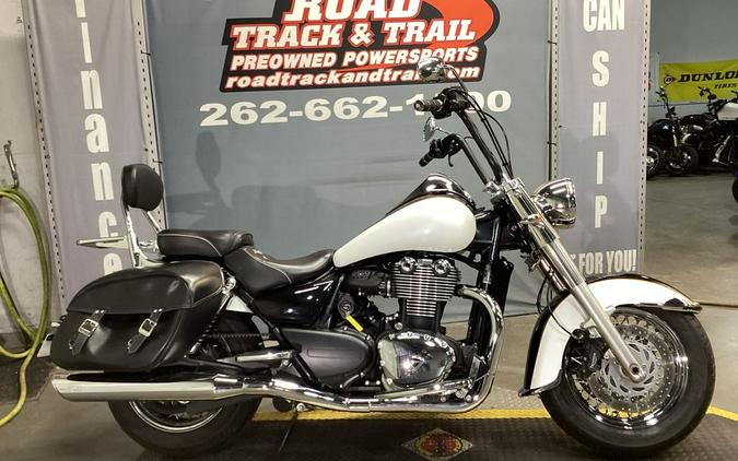 2017 Triumph Thunderbird LT ABS Crystal White / Phantom Black