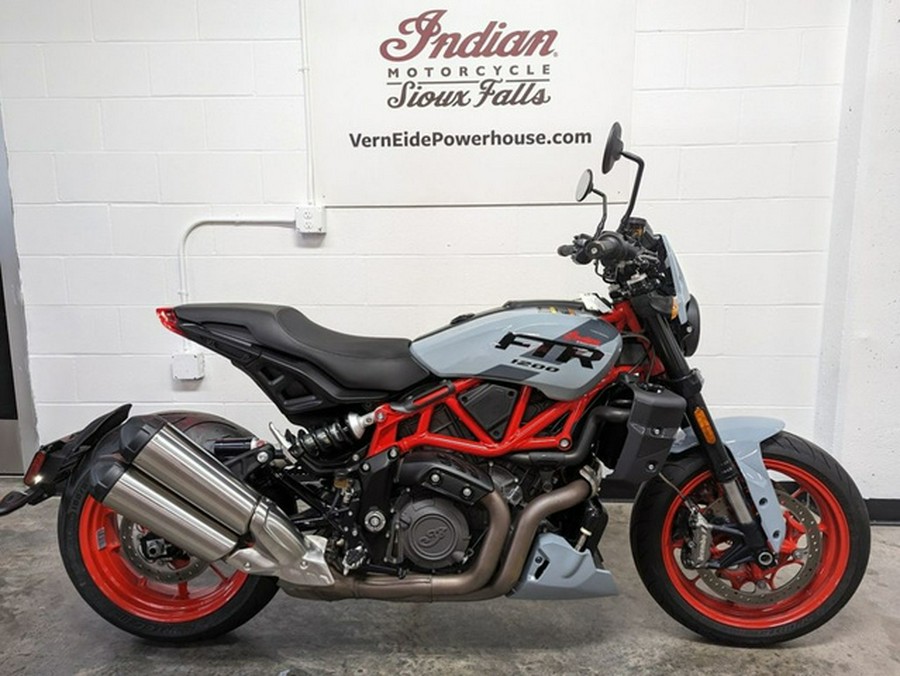 2024 Indian FTR Sport Storm Gray/Red