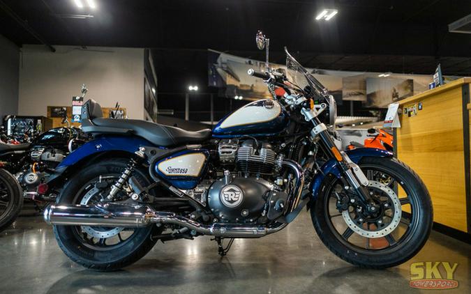 2024 Royal Enfield Super Meteor 650 Celestial Blue