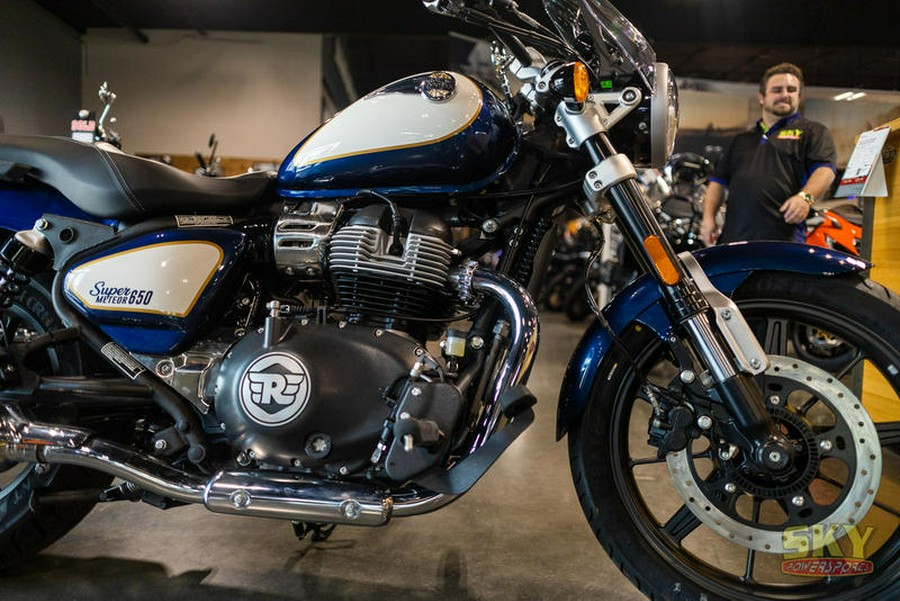 2024 Royal Enfield Super Meteor 650 Celestial Blue