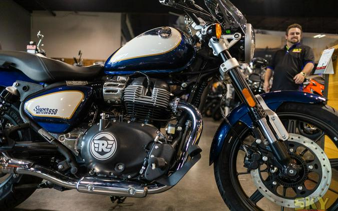 2024 Royal Enfield Super Meteor 650 Celestial Blue