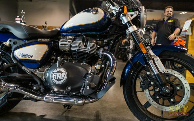 2024 Royal Enfield Super Meteor 650 Celestial Blue