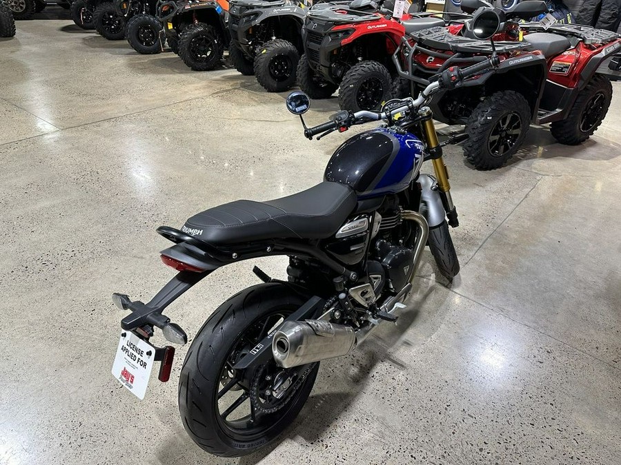 2024 Triumph Speed 400 Caspian Blue / Storm Grey