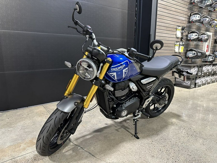 2024 Triumph Speed 400 Caspian Blue / Storm Grey