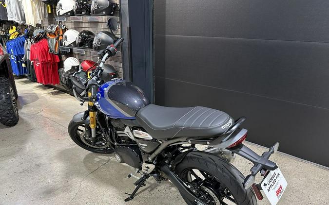 2024 Triumph Speed 400 Caspian Blue / Storm Grey