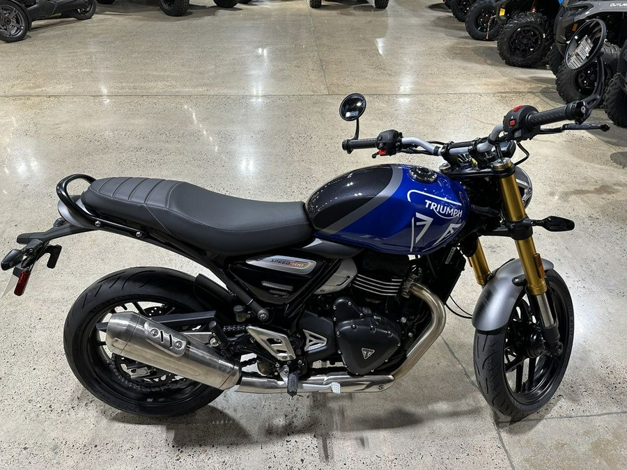 2024 Triumph Speed 400 Caspian Blue / Storm Grey