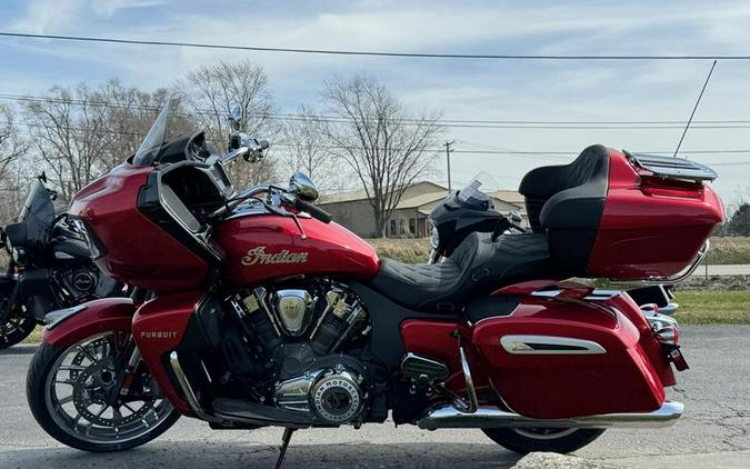 2024 Indian Motorcycle® Pursuit® Limited® with PowerBand Audio Package Sunset Red Metallic