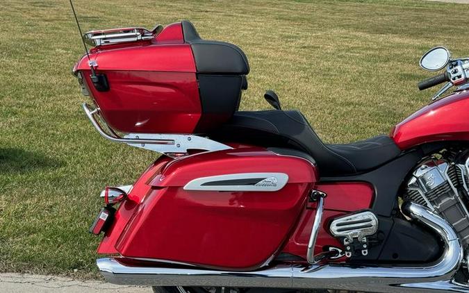 2024 Indian Motorcycle® Pursuit® Limited® with PowerBand Audio Package Sunset Red Metallic