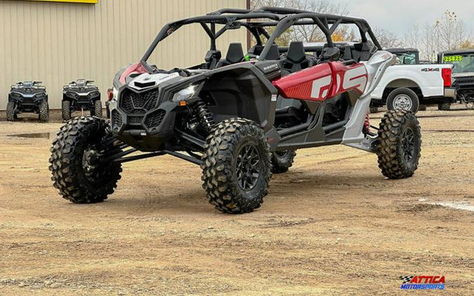 2024 Can-Am® Maverick X3 MAX DS Turbo RR Fiery Red & Hyper Silver