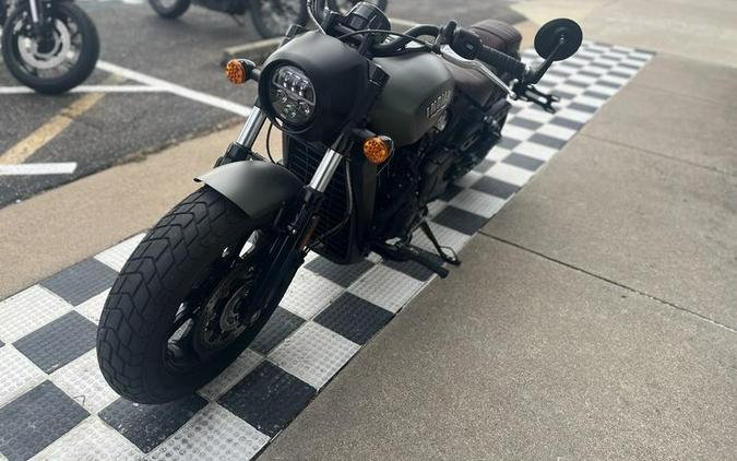 2022 Indian Motorcycle® Scout® Bobber ABS Alumina Jade Smoke