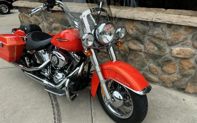 2012 Harley-Davidson Softail Deluxe 103 TEQ SUN/HD ORNG W/ PINSTRIP