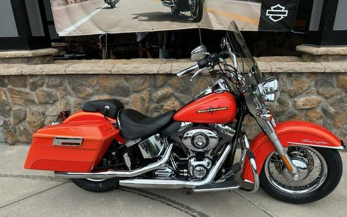 2012 Harley-Davidson Softail Deluxe 103 TEQ SUN/HD ORNG W/ PINSTRIP