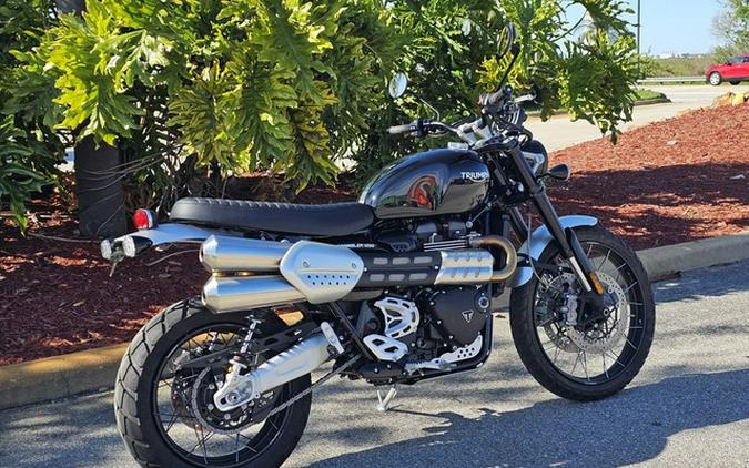 2023 Triumph Scrambler 1200 XC Sapphire Black XC