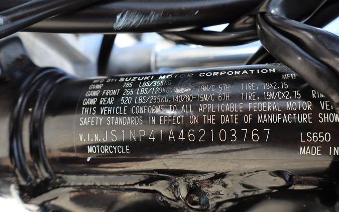 2006 Suzuki Motor of America Inc. Boulevard S40