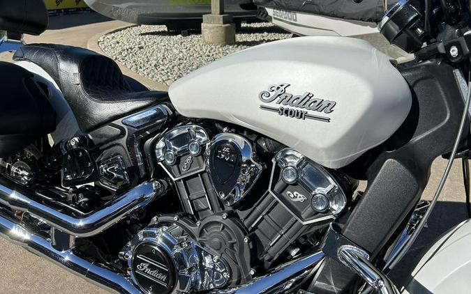 2021 Indian Motorcycle® Scout® ABS White Smoke