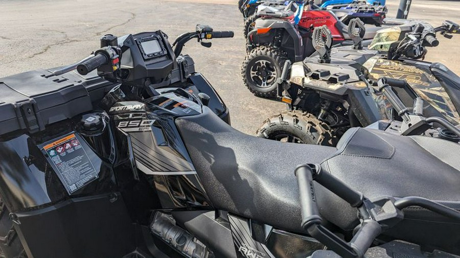 New 2024 POLARIS SPORTSMAN TOURING 850 ONYX BLACK