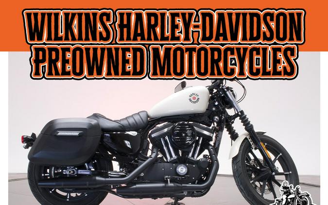 2022 Harley-Davidson 2022 Harley-Davidson XL883N Iron 883 in White Sand Pearl