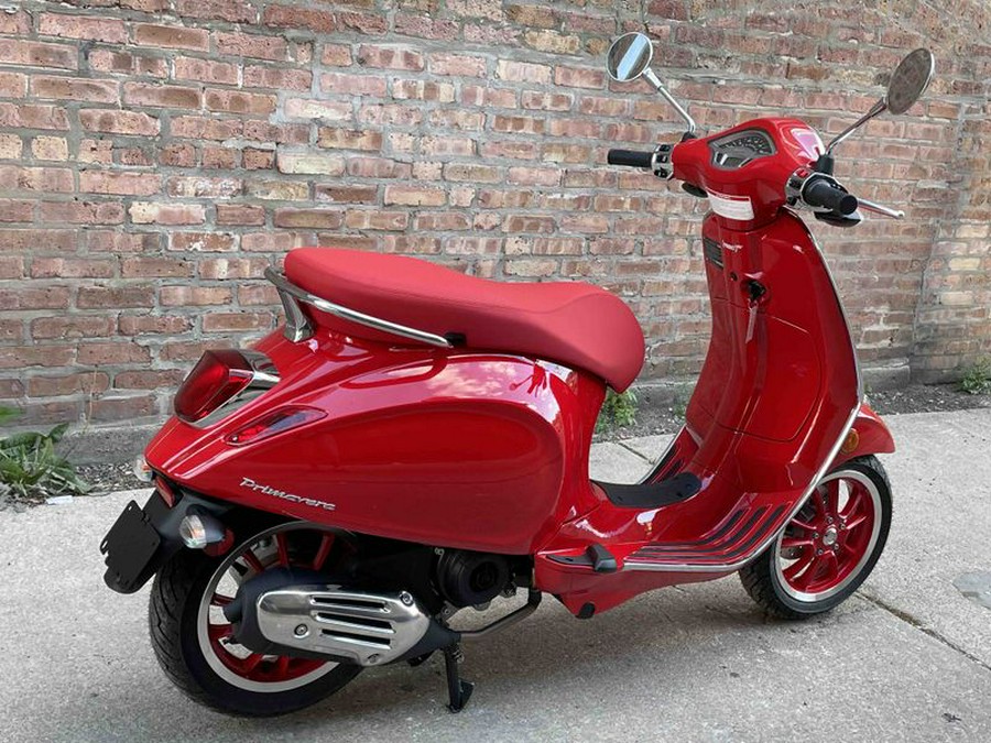 2023 Vespa Primavera 50 (red)