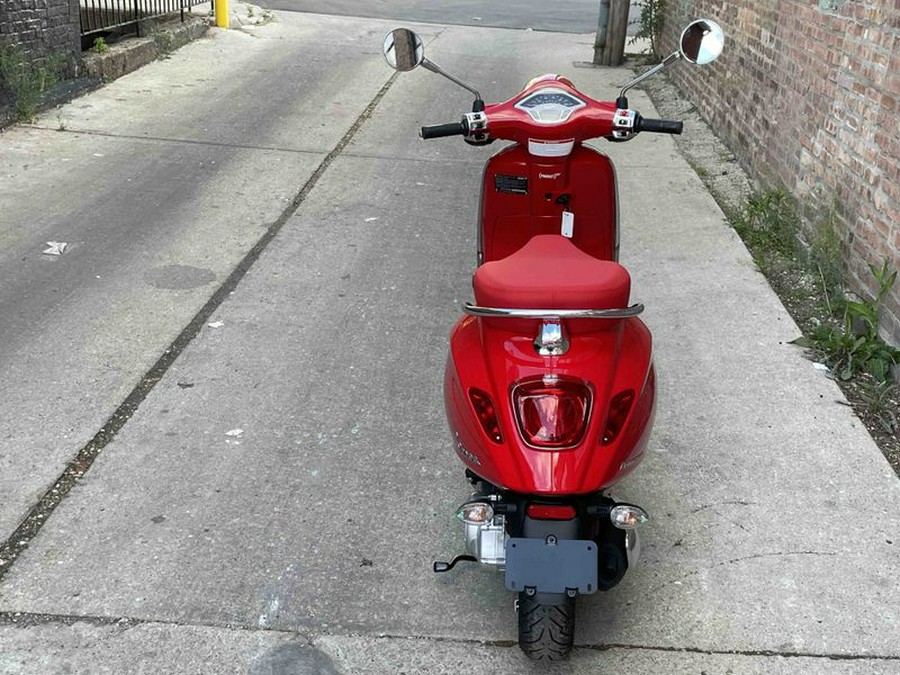 2023 Vespa Primavera 50 (red)