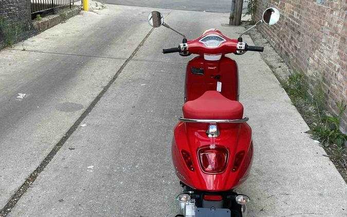 2023 Vespa Primavera 50 (red)