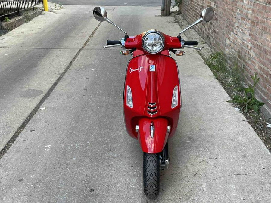 2023 Vespa Primavera 50 (red)