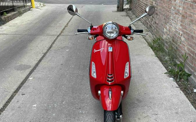 2023 Vespa Primavera 50 (red)