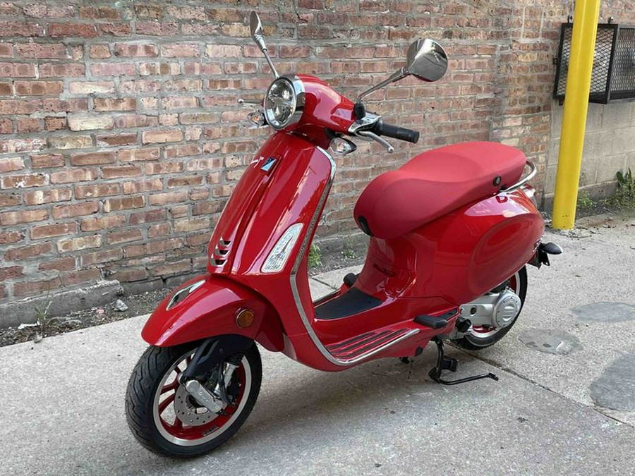 2023 Vespa Primavera 50 (red)