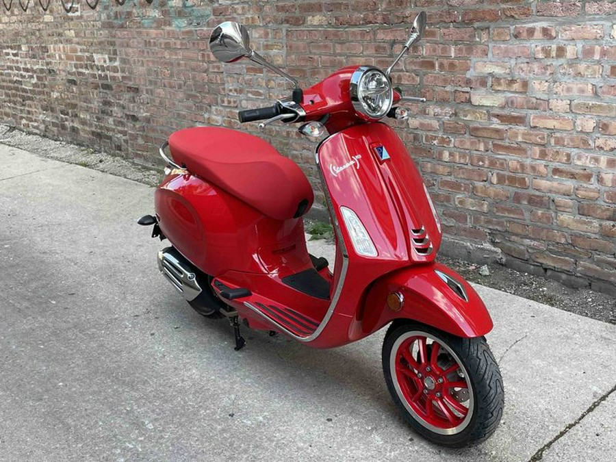 2023 Vespa Primavera 50 (red)