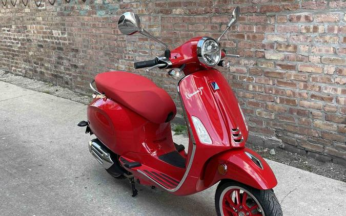 2023 Vespa Primavera 50 (red)