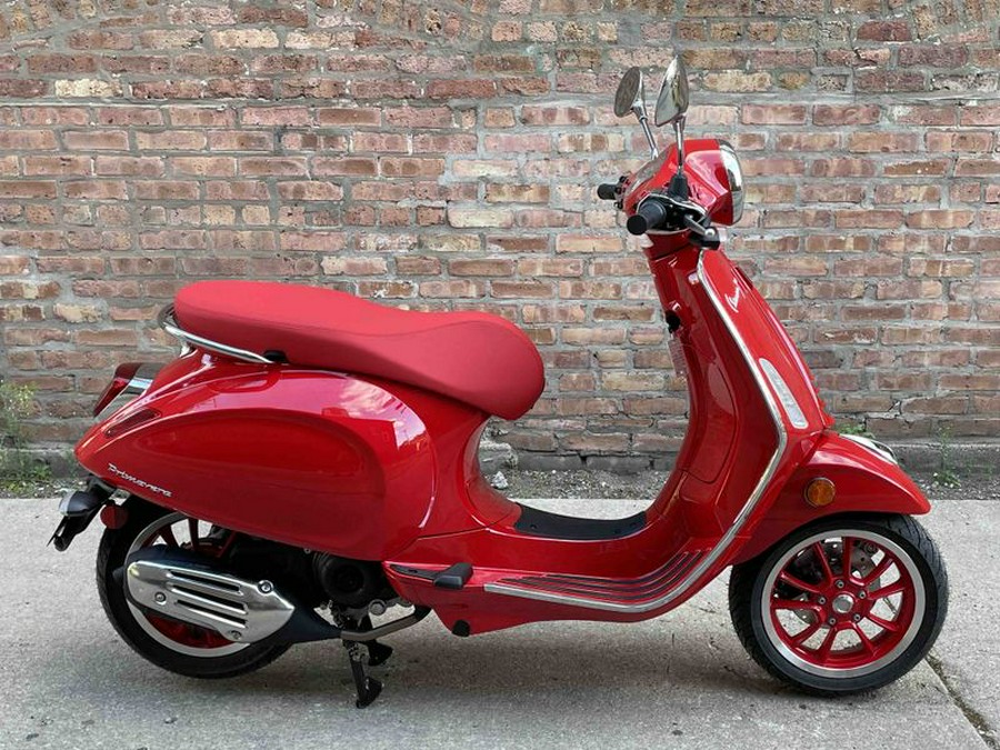 2023 Vespa Primavera 50 (red)