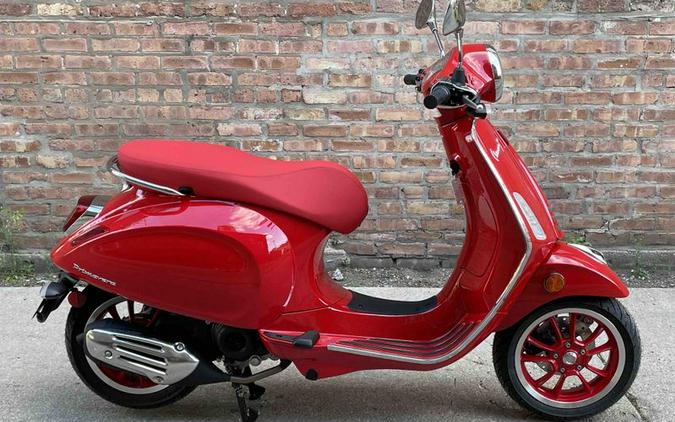 2023 Vespa Primavera 50 (red)