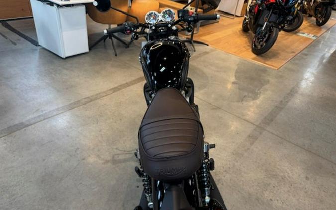 2025 Triumph Bonneville T120 Black Jet Black