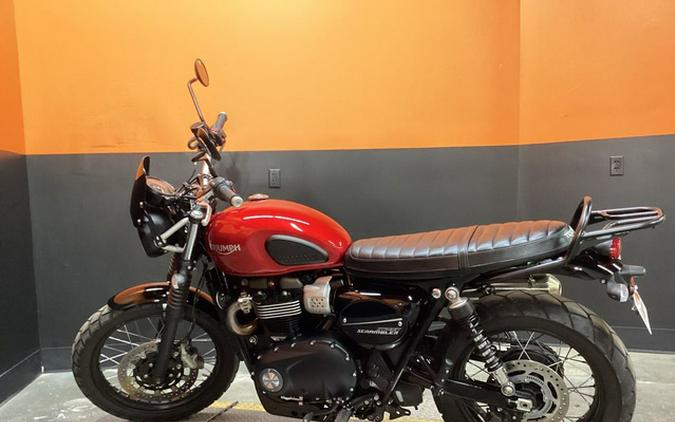2019 Triumph Street Scrambler Cranberry Red