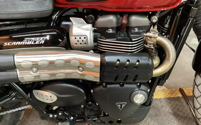 2019 Triumph Street Scrambler Cranberry Red