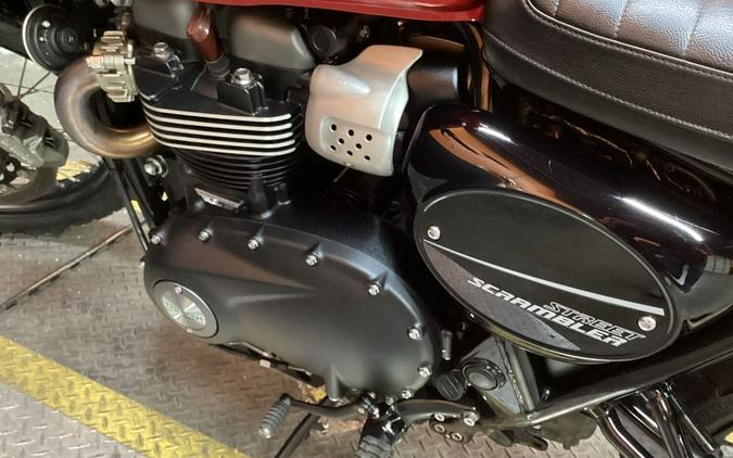 2019 Triumph Street Scrambler Cranberry Red