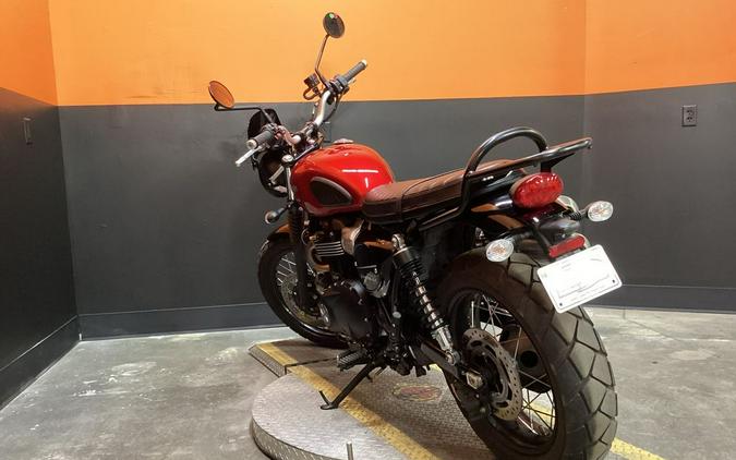 2019 Triumph Street Scrambler Cranberry Red