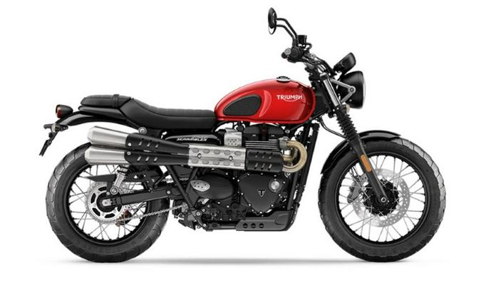 2019 Triumph Street Scrambler Cranberry Red