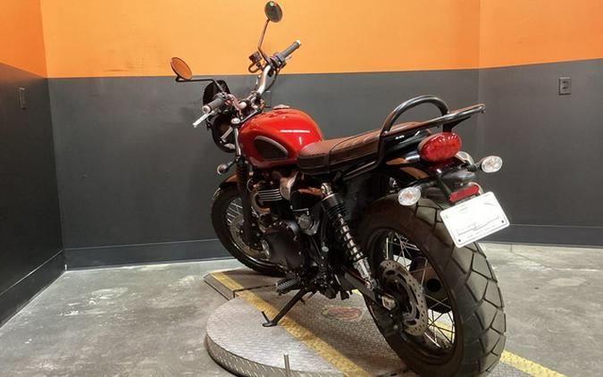 2019 Triumph Street Scrambler Cranberry Red