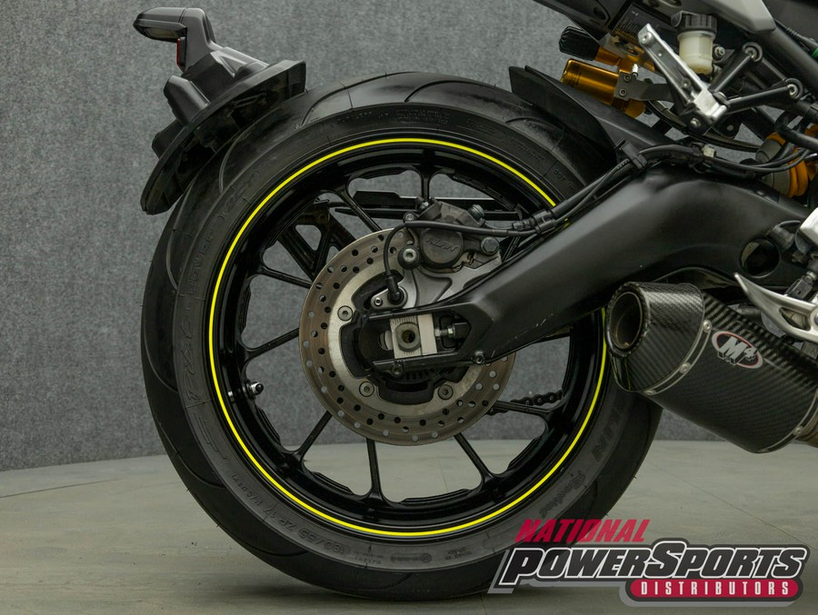 2017 YAMAHA FZ09 900 W/ABS