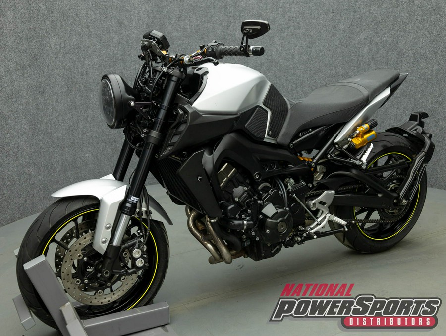 2017 YAMAHA FZ09 900 W/ABS