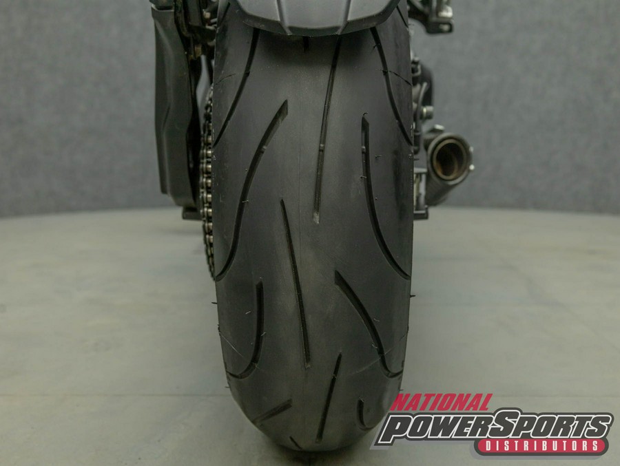 2017 YAMAHA FZ09 900 W/ABS