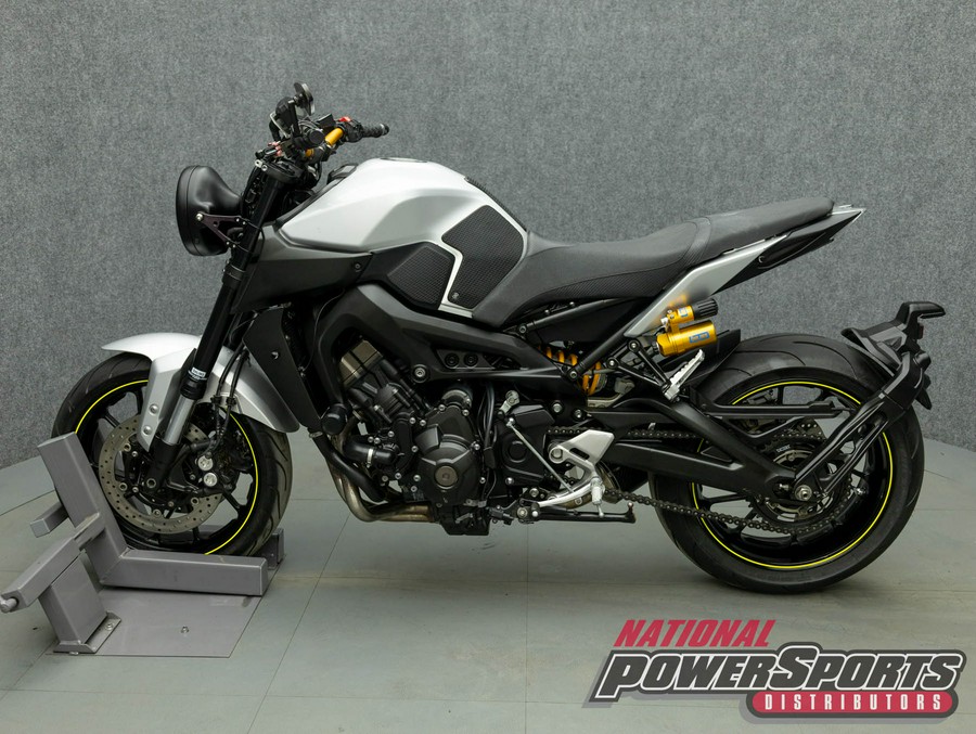 2017 YAMAHA FZ09 900 W/ABS