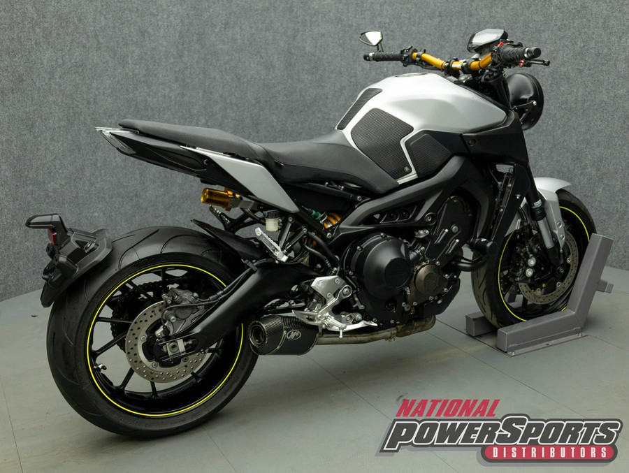 2017 YAMAHA FZ09 900 W/ABS