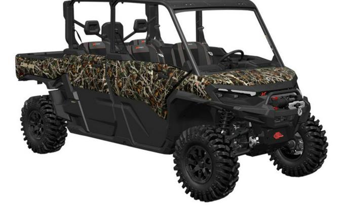 2026 Can-Am Defender MAX X mr HD11 with half-doors Dark Wildland Camo
