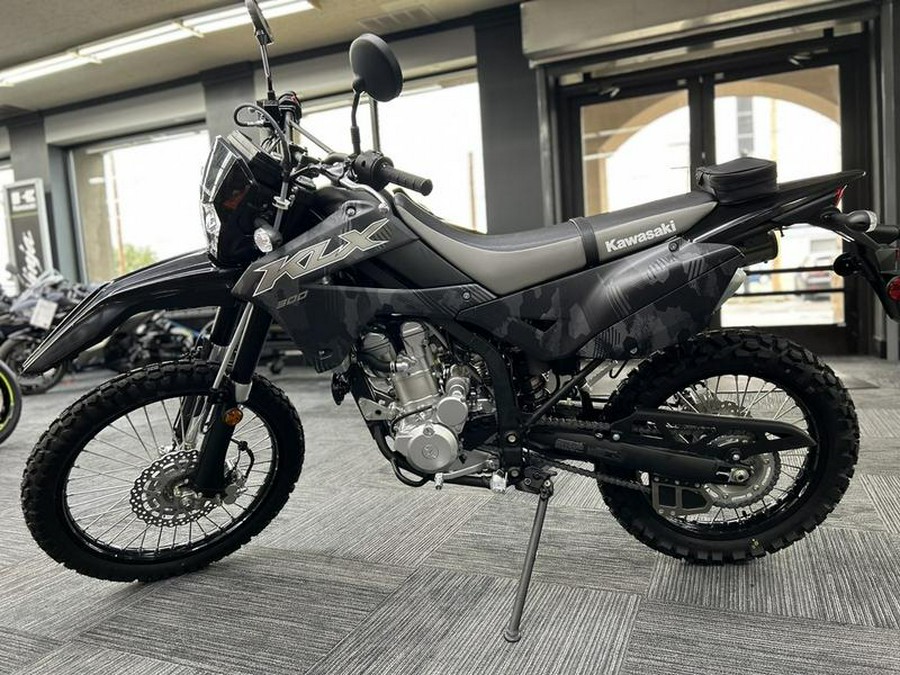 2024 Kawasaki KLX®300 Cypher Camo Gray