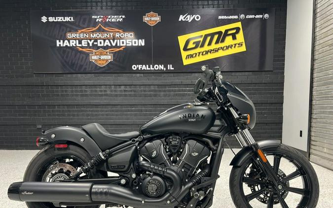 2025 Indian Sport Scout Limited +Tech Black Smoke