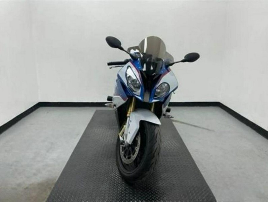 2016 BMW S 1000 RR Black Storm Metallic / Racing Red